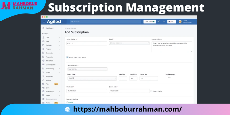 Subscription-Management